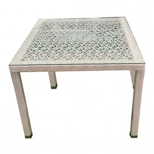 TURIN square openwork table