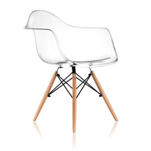 Eames DAW PC Chair Transparent