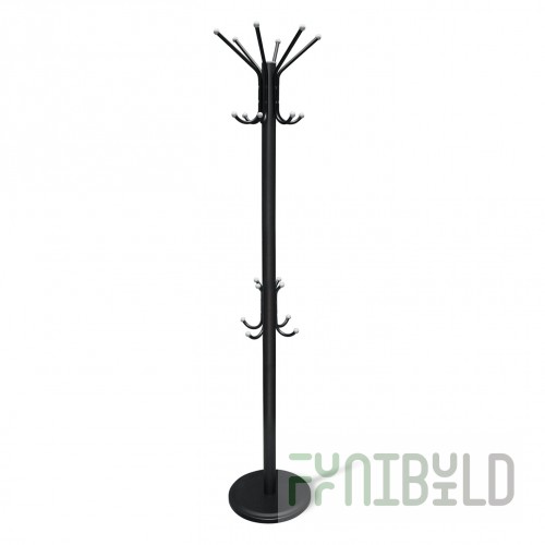 Hedgehog Floor Hanger, Black