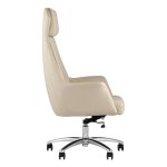 TopChairs Viking Executive Chair, Beige