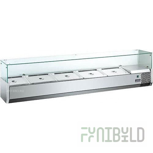 Refrigerated display case Hurakan HKN-VRX1200/380