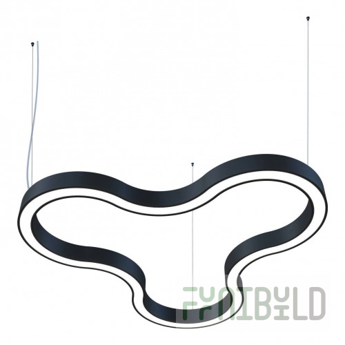 Pendant lamp Steria clover