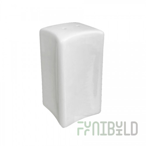 Pepper shaker square 40 in Royal White 24,144