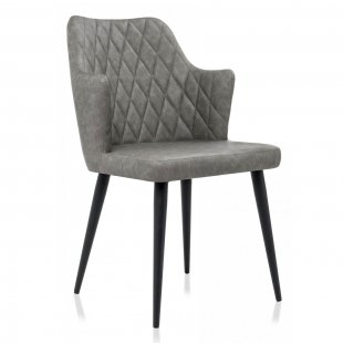 Velen chair grey-blue
