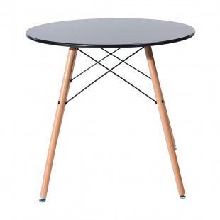 Round table EAMES DSW D80 black