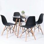 Round table EAMES DSW D80 black