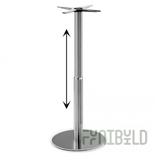 Stainless steel bar base 1264