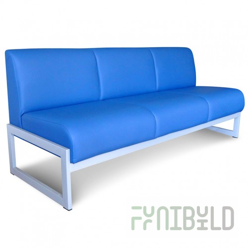 Sigma three-seater sofa