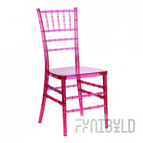 Chiavari Chair Purple, Plastic