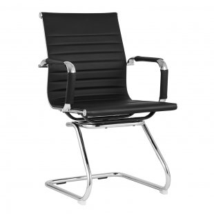 TopChairs Visit chair, black