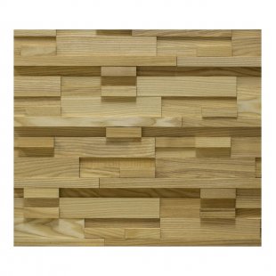 Wall panel Geometric, ash