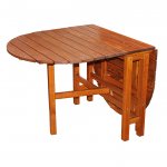 Oasis table, cappuccino