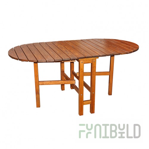Oasis table, cappuccino