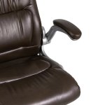 TopChairs Force Executive Chair, Brown