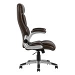 TopChairs Force Executive Chair, Brown