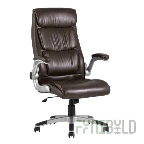 TopChairs Force Executive Chair, Brown