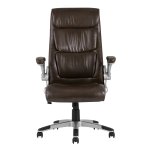 TopChairs Force Executive Chair, Brown