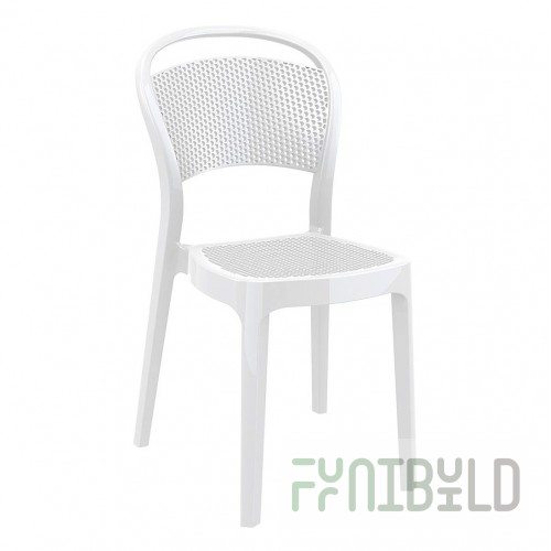 Plastic chair Bee, white