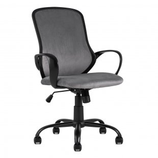 Computer chair Desert velour gray