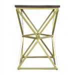 Uberto's table, gold