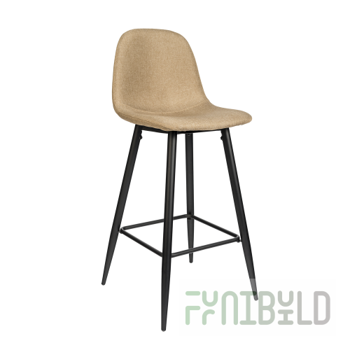 Bar stool Valencia, beige