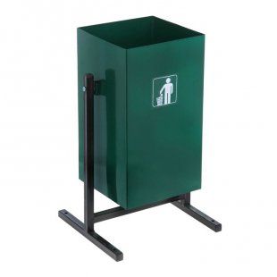 Street metal urn Budget