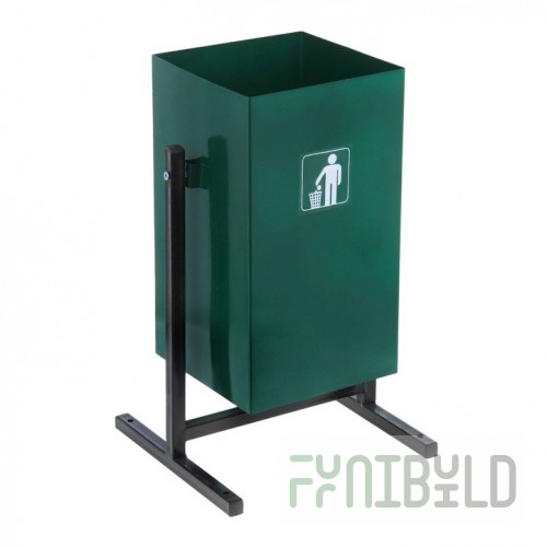 Street metal urn Budget