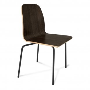Jeremy chair wenge, black moire