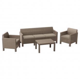 Set Orlando set with 3 seat sofa