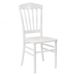 Napoleon Chair White, wooden