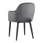 Chair Venus diamond velvet gray Chair Venus diamond velvet gray