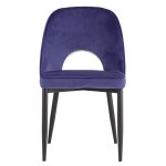 Molly Chair Velvet Royal Blue