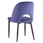 Molly Chair Velvet Royal Blue