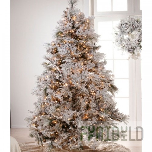 Pine designer decorated White