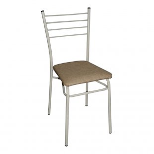 Steel chair Vaolet, grey