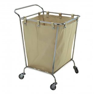 Stainless steel laundry cart, TP 22