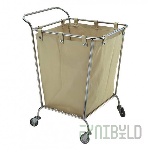 Stainless steel laundry cart, TP 22