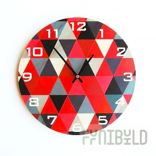 Wall clock Triangles