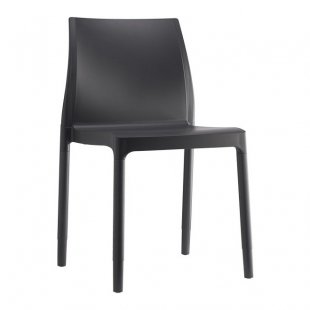 Plastic chair Chloe Trend Chair Mon Amour, anthracite