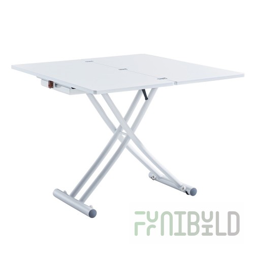 Transforming table Lerida white