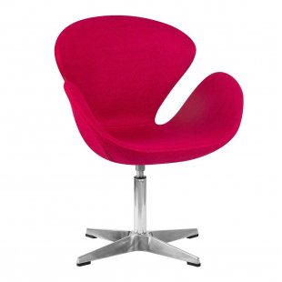 Chair LMO-69A Swan, burgundy