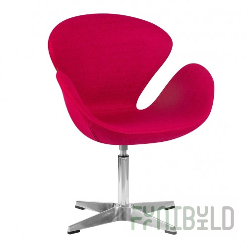 Chair LMO-69A Swan, burgundy