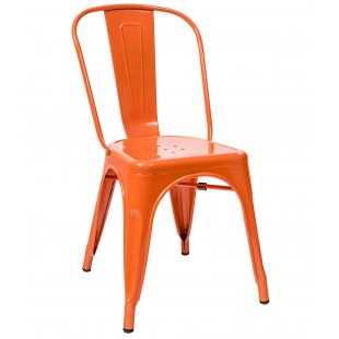 Chair Tolix Orange glossy