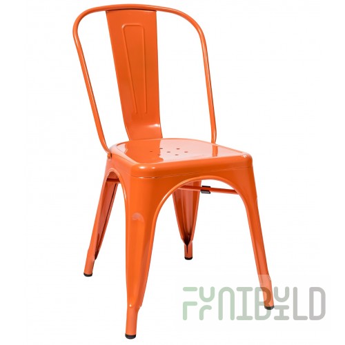 Chair Tolix Orange glossy