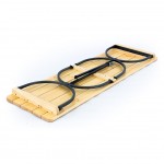 Folding table Linz natural wood