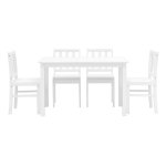 Dining set INGRID white