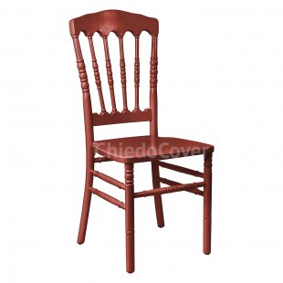 Napoleon Chair Red, Wooden