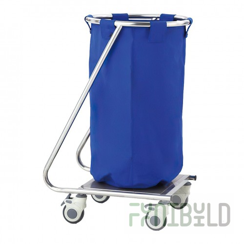 Stainless steel laundry cart, TP 22.51