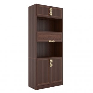 Combined rack Alexandria, walnut