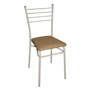 Steel chair Vaolet, beige